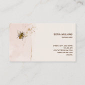 Bienenzucht Honigbienen-Honigwabenkraut Visitenkarte (Rückseite)