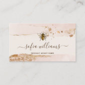 Bienenzucht Honigbienen-Honigwabenkraut Visitenkarte (Vorderseite)