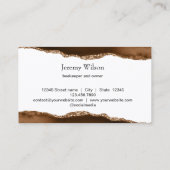 Bienenzucht Honigbienen-Honigwabenkraut Visitenkarte (Rückseite)