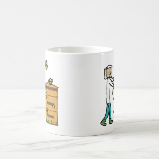 Bienenzucht Kaffeetasse (Mittel)