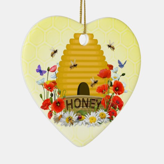 Bienenzucht Keramikornament (Rechts)