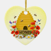 Bienenzucht Keramikornament (Vorne)