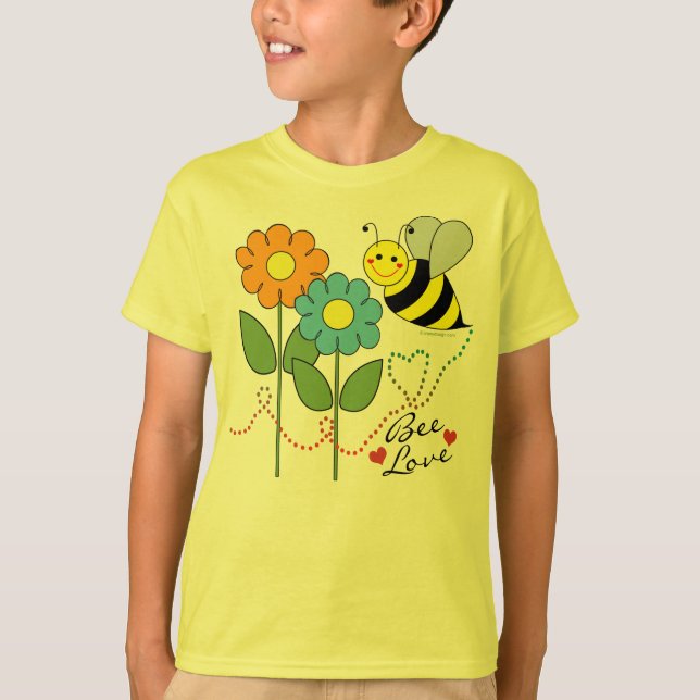 Bienenzucht-Liebe T-Shirt (Vorderseite)