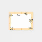 Bienenzucht Post-it Klebezettel (Vorderseite)