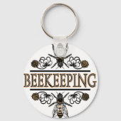 Bienenzucht Schlüsselanhänger (Vorderseite)