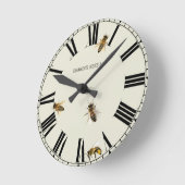 Bienenzucht-Uhr Runde Wanduhr (Winkel)