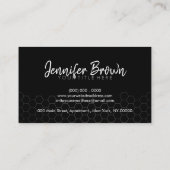 Bienenzucht Visitenkarte (Rückseite)