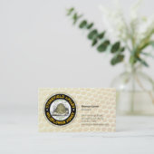 Bienenzucht Visitenkarte (Stehend Vorderseite)