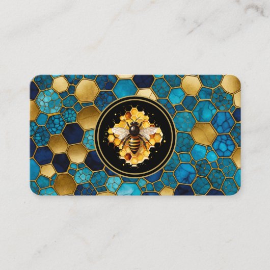 Bienenzuchtbetriebskarte Visitenkarte (Vorderseite)