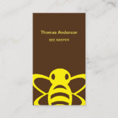 Bienenzuchtbetriebskarte Visitenkarte (Vorderseite)