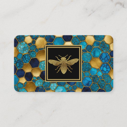 Bienenzuchtbetriebskarte Visitenkarte (Vorderseite)