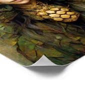 Bienenzüchter Fee Fantasy Art Poster (Ecke)