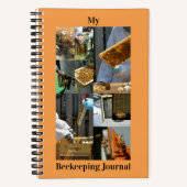 Bienenzüchter-Fotobuch Notizblock (Vorderseite)