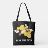 Bienenzüchter Honigbiene Rette die Bienen-AOP-Tasc Tasche (Rückseite)