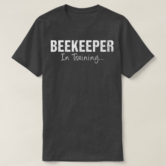 Bienenzüchter in der Ausbildung Funny Job Name Fut T-Shirt (Design vorne)