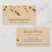 Bienenzüchter Visitenkarte (Vorne/Hinten)