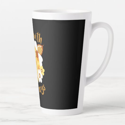 Bienenzüchter wird mit meinen Honeys Milchtasse (Rechts)