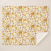 Bienenzuchtmuster Sherpadecke (Vorderseite (Horizontal))