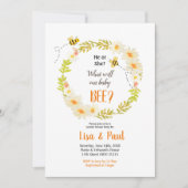 Bienenzusammenstellung Einladung (Vorderseite)