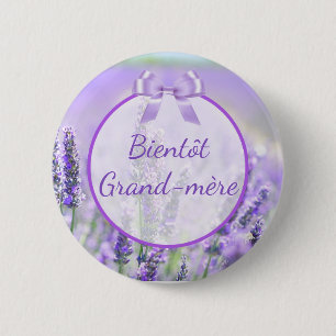 Bientôt Grand-mère Baby Showbutton Button