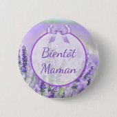 Bientôt Maman Baby Showbutton Button (Vorderseite)