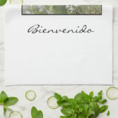 Bienvenido (willkommen) Königenschmetterling Handtuch (Gefaltet)