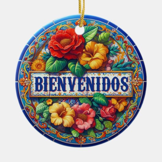 BIENVENIDOS Ornament (Vorne)