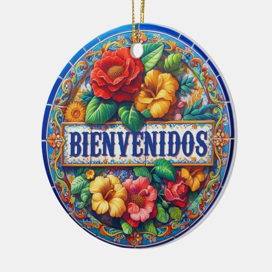 BIENVENIDOS Ornament (Links)
