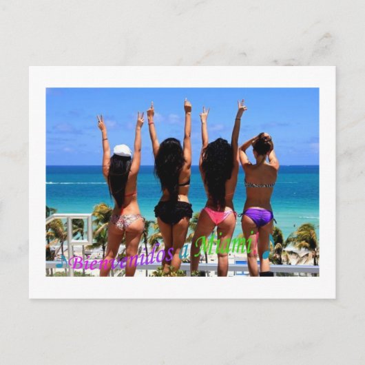 Bienvenidos. Postkarte (Vorderseite)