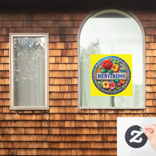 BIENVENIDOS - So Hübsch! Fensteraufkleber (Fenster Zuhause)