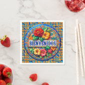 BIENVENIDOS - So Hübsch! Serviette (Beispiel)