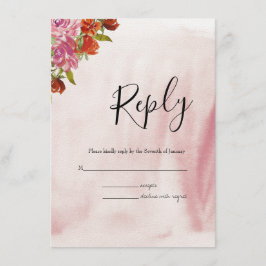 Bienvenue France Red UAWG Wedding Card Begleitkarte