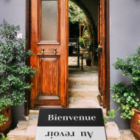 Bienvenue - Grüße auf Französisch
