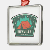 Bienville National Forest Camping Ornament Aus Metall (Links)