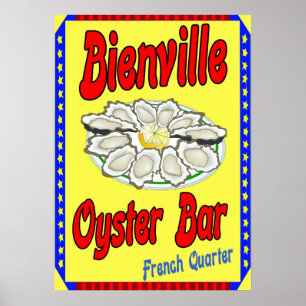 Bienville Oyster Bar Poster
