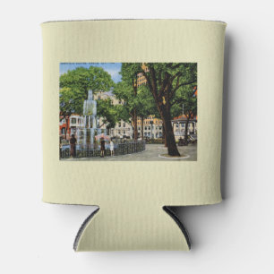 Bienville-Platz, Mobile, AL Vintage Dosenkühler
