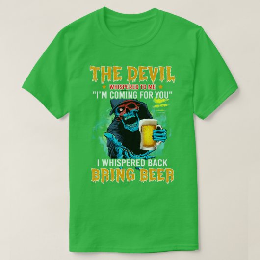 Bier 1 T-Shirt (Design vorne)