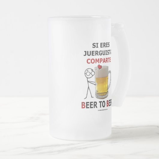 Bier 2 mattglas bierglas (VorderseiteRechts)