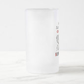 Bier 2 mattglas bierglas (Mittel)