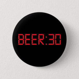 Bier 30 dreißig Iren Button