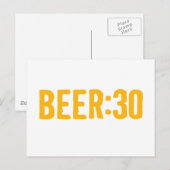 Bier: 30 postkarte (Vorne/Hinten)