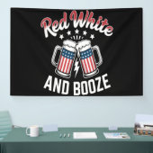 Bier 4. Juli, Patriotische Party Banner (Messe)