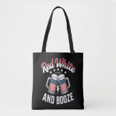 Bier 4. Juli, Patriotische Party Tasche (Vorderseite)