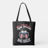 Bier 4. Juli, Patriotische Party Tasche (Rückseite)