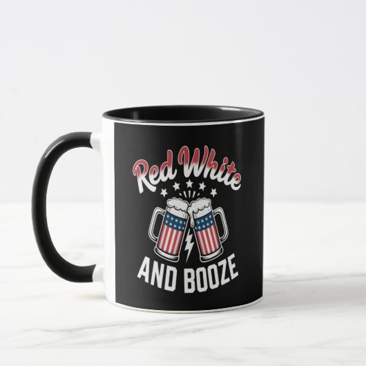 Bier 4. Juli, Patriotische Party Tasse (Links)