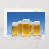 Bier 6 postkarte (Vorne/Hinten)
