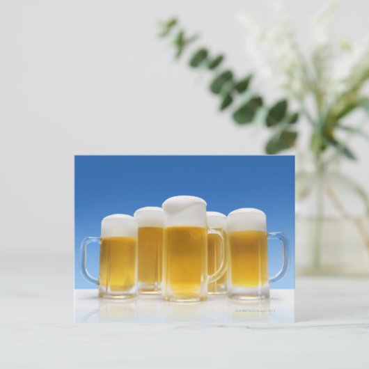 Bier 6 postkarte (Stehend Vorderseite)