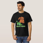 Bier A Bear Pong T-Shirt (Vorne ganz)