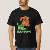 Bier A Bear Pong T-Shirt (Vorderseite)
