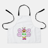 Bier als Krankenschwester mit First ait kit Schürze (Vorderseite)